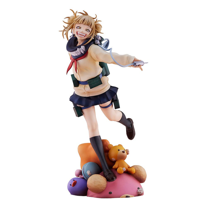 17cm Anime My Hero Academia Anime Figure Toga Himiko Cute Uniform Action Figures PVC Model Toy Adult Collection Statue Fans Gift-889027