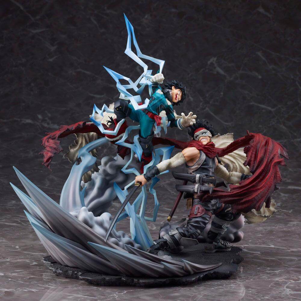 My Hero Academia PVC Statue Izuku Midoriya vs. Stain 30cm - Scale Statue - Tomy - Hobby Figures UK
