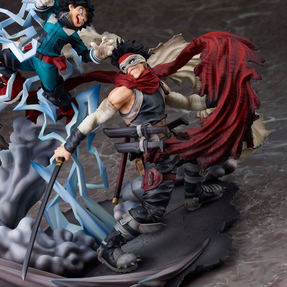 My Hero Academia PVC Statue Izuku Midoriya vs. Stain 30cm - Scale Statue - Tomy - Hobby Figures UK