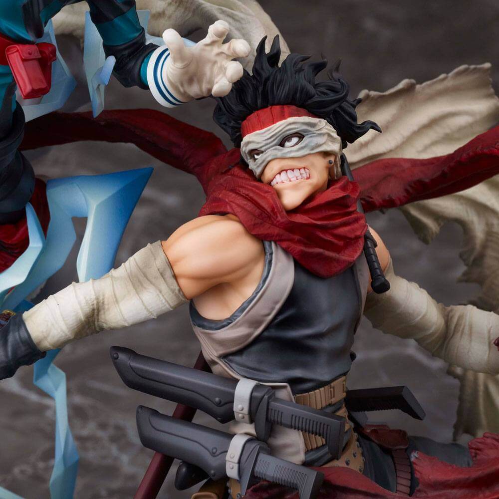My Hero Academia PVC Statue Izuku Midoriya vs. Stain 30cm - Scale Statue - Tomy - Hobby Figures UK