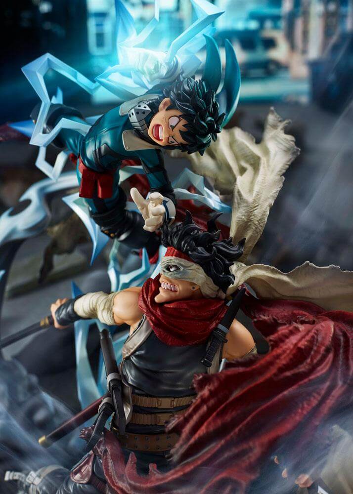 My Hero Academia PVC Statue Izuku Midoriya vs. Stain 30cm - Scale Statue - Tomy - Hobby Figures UK