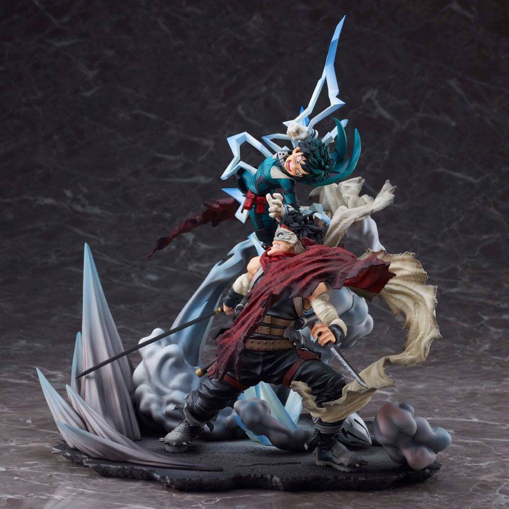 My Hero Academia PVC Statue Izuku Midoriya vs. Stain 30cm - Scale Statue - Tomy - Hobby Figures UK
