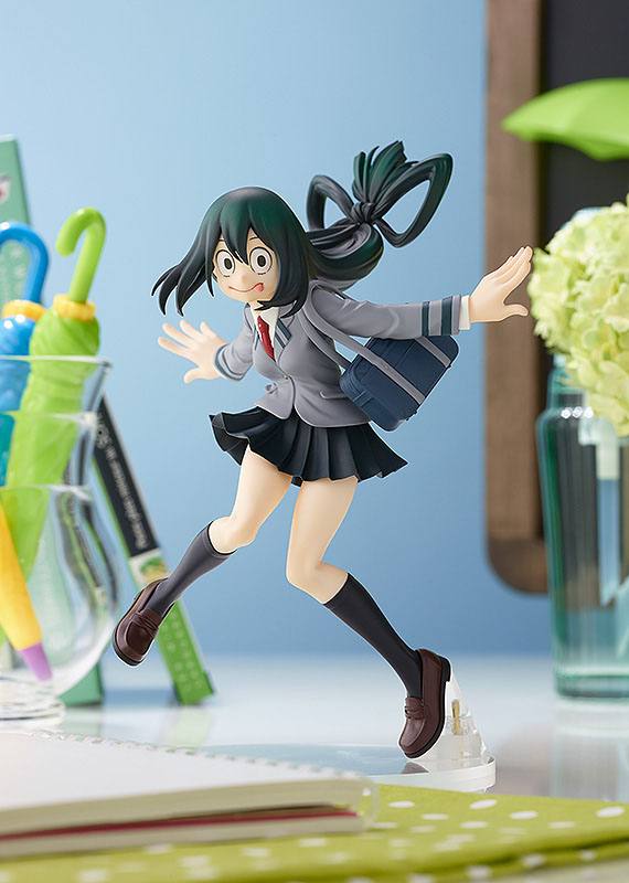 My Hero Academia Pop Up Parade PVC Statue Tsuyu Asui 15cm - Scale Statue - Good Smile Company - Hobby Figures UK