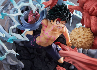 My Hero Academia Super Situation PVC Statue Izuku Midoriya vs. Muscular 30cm - Scale Statue - Tomy - Hobby Figures UK