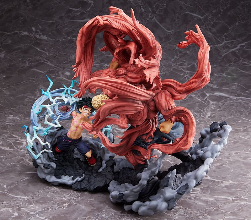 My Hero Academia Super Situation PVC Statue Izuku Midoriya vs. Muscular 30cm - Scale Statue - Tomy - Hobby Figures UK