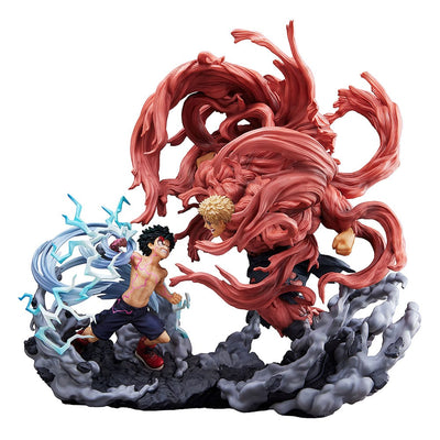 My Hero Academia Super Situation PVC Statue Izuku Midoriya vs. Muscular 30cm - Scale Statue - Tomy - Hobby Figures UK