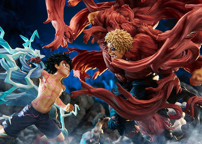 My Hero Academia Super Situation PVC Statue Izuku Midoriya vs. Muscular 30cm - Scale Statue - Tomy - Hobby Figures UK