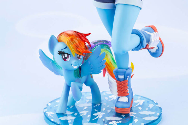 My Little Pony Bishoujo PVC Statue 1 7 Rainbow Dash Hobby Figures