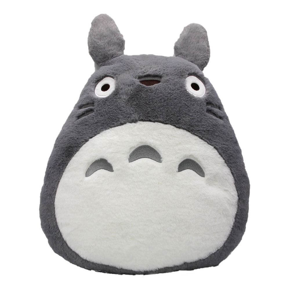 My Neighbor Totoro Nakayoshi Cushion Grey Totoro - Plush - Sun Arrow - Hobby Figures UK