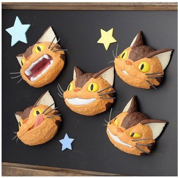 My Neighbor Totoro Mini Figures Catbus 6cm Display 6-Set - Mini Figures - Benelic - Hobby Figures UK