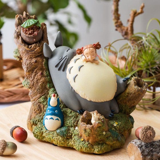 My Neighbor Totoro Music Box Mei taking a nap 14cm - Scale Statue - Benelic - Hobby Figures UK