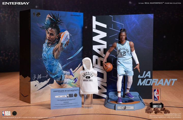 L*S様 ENTERBAY Ja Morant フィギュア　ジャモラント NBA Collection Real Masterpiece Action Figure 1/6 – Hobby Figures