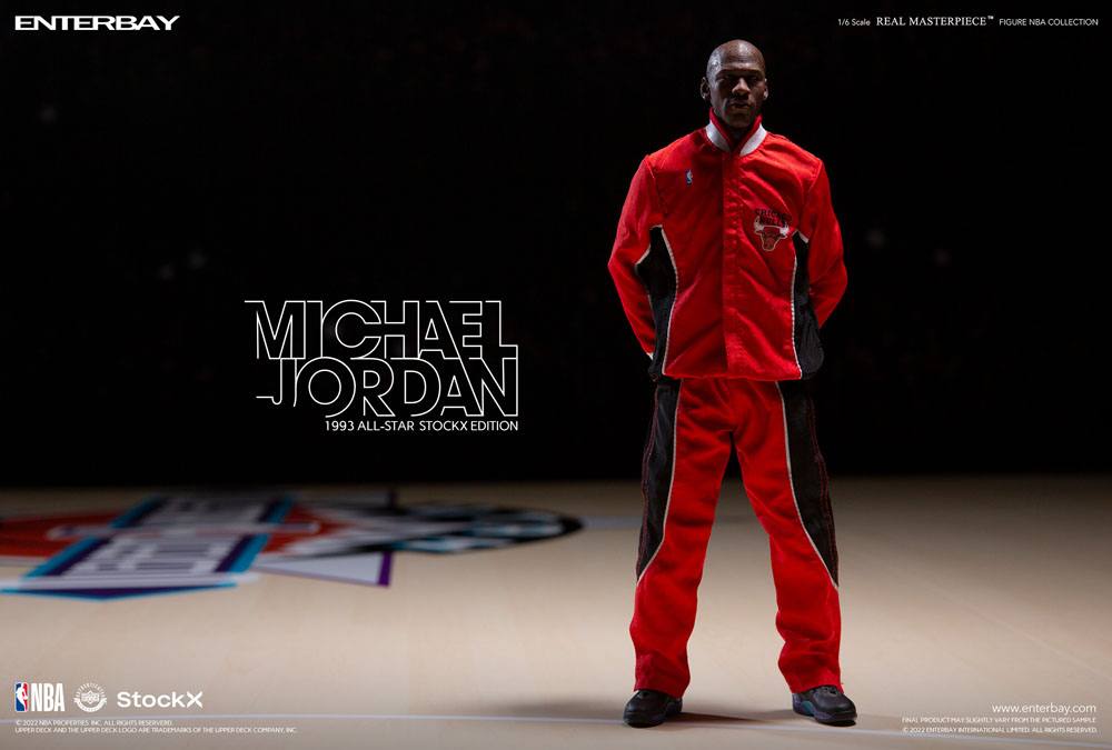 NBA Collection Real Masterpiece Action Figure 1 6 Michael Jordan All Star 1993 Limited Edition 30cm