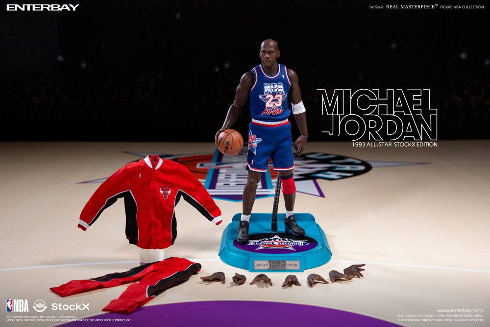 NBA Collection Real Masterpiece Action Figure 1/6 Michael Jordan