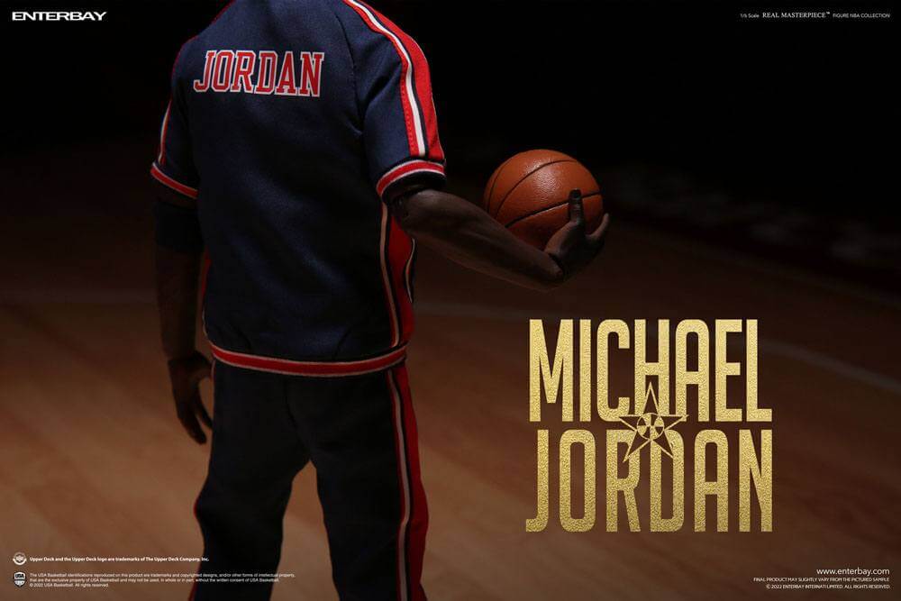 NBA Collection Real Masterpiece Action Figure 1/6 Michael Jordan Barcelona '92 Limited Edition 30cm - Action Figures - Enterbay - Hobby Figures UK