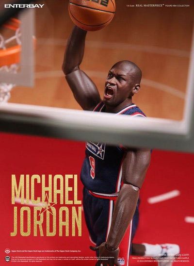 NBA Collection Real Masterpiece Action Figure 1/6 Michael Jordan Barcelona '92 Limited Edition 30cm - Action Figures - Enterbay - Hobby Figures UK