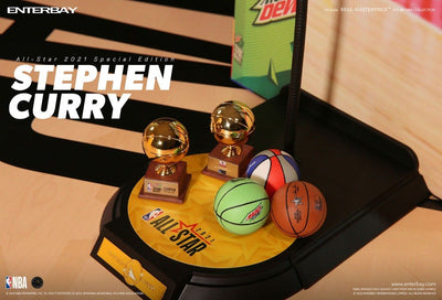 NBA Collection Real Masterpiece Action Figure 1/6 Stephen Curry All Star 2021 Special Edition 30cm - Action Figures - Enterbay - Hobby Figures UK