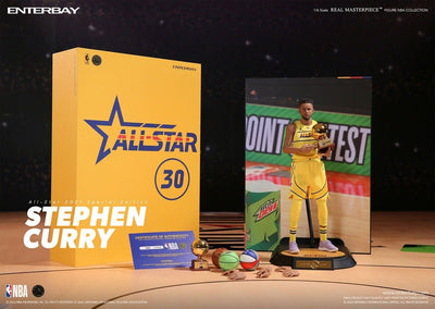 NBA Collection Real Masterpiece Action Figure 1/6 Stephen Curry All Star 2021 Special Edition 30cm - Action Figures - Enterbay - Hobby Figures UK