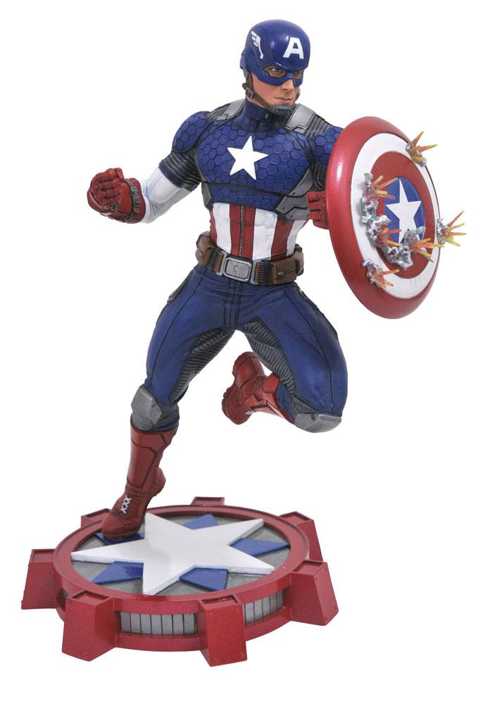 Marvel NOW! Marvel Gallery PVC Statue Captain America 23cm - Scale Statue - Diamond Select - Hobby Figures UK