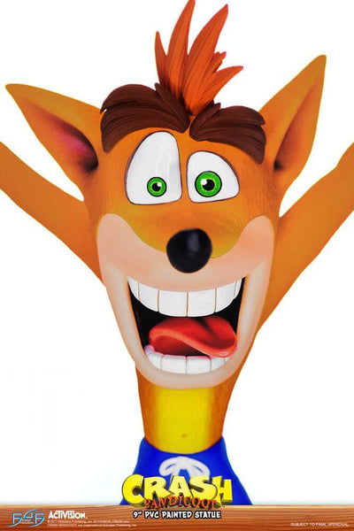 Crash Bandicoot N. Sane Trilogy PVC Statue Crash Bandicoot 23cm - Scale Statue - First 4 Figures - Hobby Figures UK