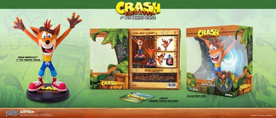 Crash Bandicoot N. Sane Trilogy PVC Statue Crash Bandicoot 23cm - Scale Statue - First 4 Figures - Hobby Figures UK
