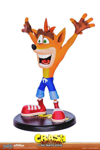 Crash Bandicoot N. Sane Trilogy PVC Statue Crash Bandicoot 23cm - Scale Statue - First 4 Figures - Hobby Figures UK