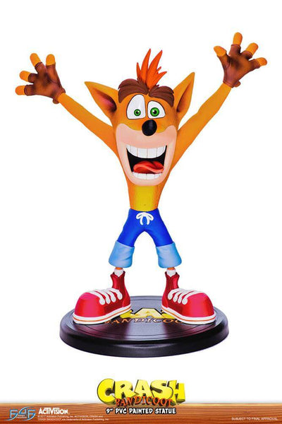 Crash Bandicoot N. Sane Trilogy PVC Statue Crash Bandicoot 23cm - Scale Statue - First 4 Figures - Hobby Figures UK