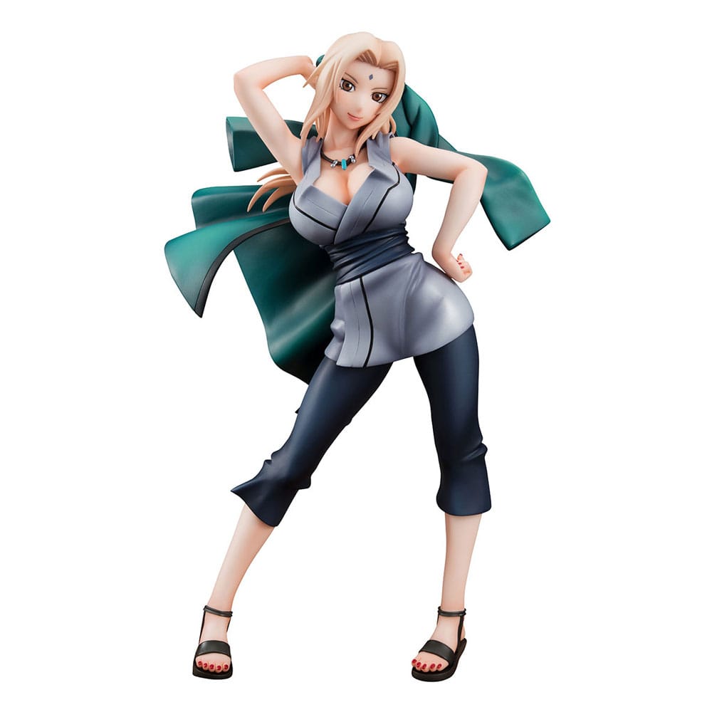 Naruto Gals PVC Statue Tsunade 20cm - Scale Statue - Megahouse - Hobby Figures UK