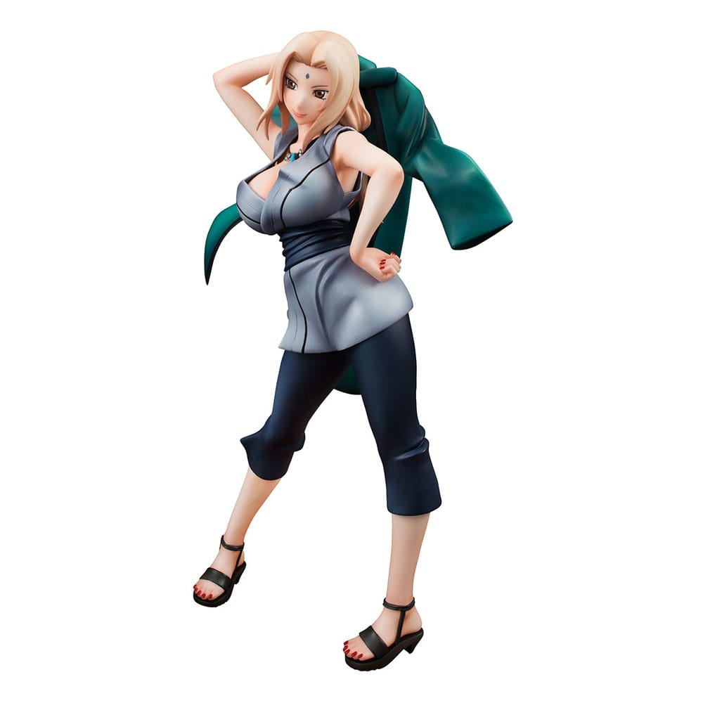 Naruto Gals PVC Statue Tsunade 20cm - Scale Statue - Megahouse - Hobby Figures UK