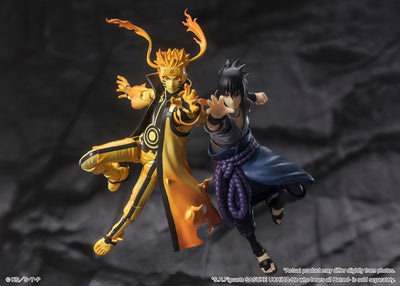 Naruto S.H. Figuarts Action Figure Naruto Uzumaki (Kurama Link Mode) - Courageous Strength That Binds - 15cm - Action Figures - Bandai Tamashii Nations - Hobby Figures UK