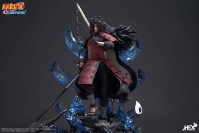 Naruto Shippuden Master Museum Statue 1/4 Uchiha Madara 70cm - Scale Statue - HEX Collectibles - Hobby Figures UK