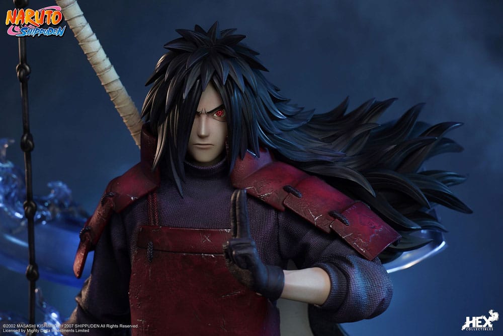 Naruto Shippuden Master Museum Statue 1/4 Uchiha Madara 70cm - Scale Statue - HEX Collectibles - Hobby Figures UK