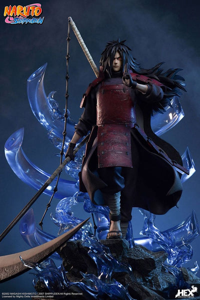 Naruto Shippuden Master Museum Statue 1/4 Uchiha Madara 70cm - Scale Statue - HEX Collectibles - Hobby Figures UK