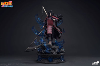 Naruto Shippuden Master Museum Statue 1/4 Uchiha Madara 70cm - Scale Statue - HEX Collectibles - Hobby Figures UK