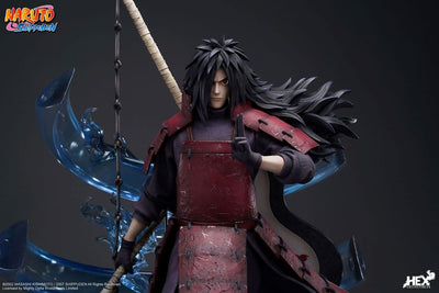 Naruto Shippuden Master Museum Statue 1/4 Uchiha Madara 70cm - Scale Statue - HEX Collectibles - Hobby Figures UK