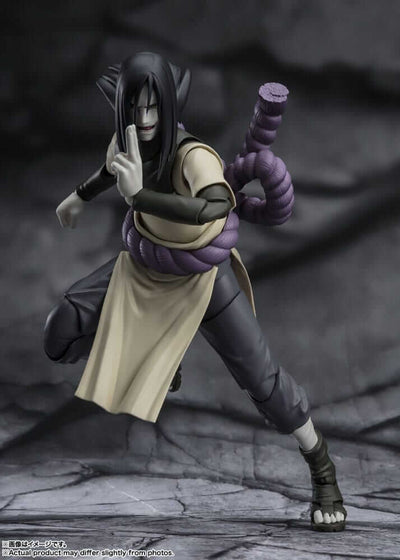 Naruto Shippuden S.H. Figuarts Action Figure Orochimaru -A Seeker of Truth Seeking Eternity 15cm - Action Figures - Bandai Tamashii Nations - Hobby Figures UK