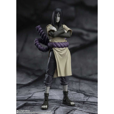 Naruto Shippuden S.H. Figuarts Action Figure Orochimaru -A Seeker of Truth Seeking Eternity 15cm - Action Figures - Bandai Tamashii Nations - Hobby Figures UK