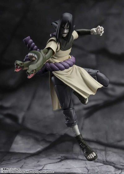 Naruto Shippuden S.H. Figuarts Action Figure Orochimaru -A Seeker of Truth Seeking Eternity 15cm - Action Figures - Bandai Tamashii Nations - Hobby Figures UK