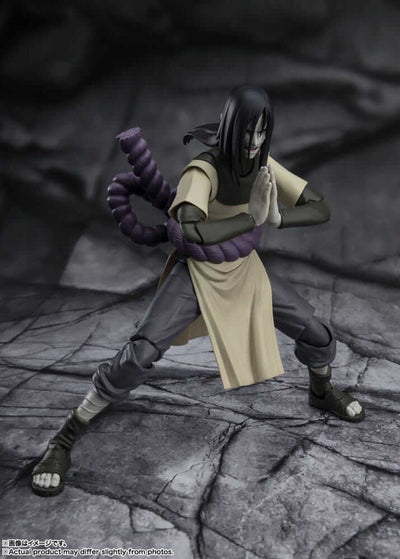 Naruto Shippuden S.H. Figuarts Action Figure Orochimaru -A Seeker of Truth Seeking Eternity 15cm - Action Figures - Bandai Tamashii Nations - Hobby Figures UK
