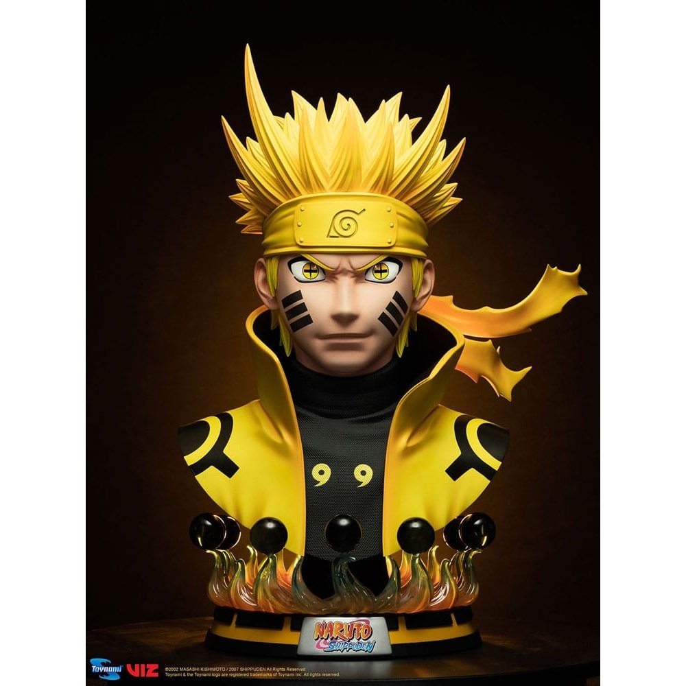 Naruto Shippuden Bust 1/1 Naruto Six Paths Sage Mode 61cm - Scale Statue - Toynami - Hobby Figures UK