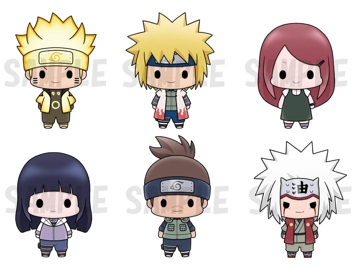 Naruto Shippuden Chokorin Mascot Series Trading Figure Vol. 3 Assortment 6-Pack 5cm - Mini Figures - Megahouse - Hobby Figures UK