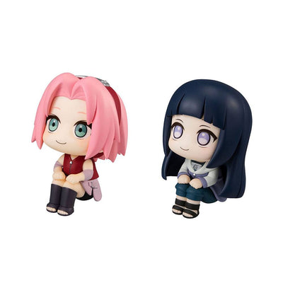 Naruto Shippuden Look Up PVC Statues Haruno Sakura & Hyuga Hinata Limited Ver. 11cm - Scale Statue - Megahouse - Hobby Figures UK