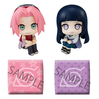 Naruto Shippuden Look Up PVC Statues Haruno Sakura & Hyuga Hinata Limited Ver. 11cm - Scale Statue - Megahouse - Hobby Figures UK