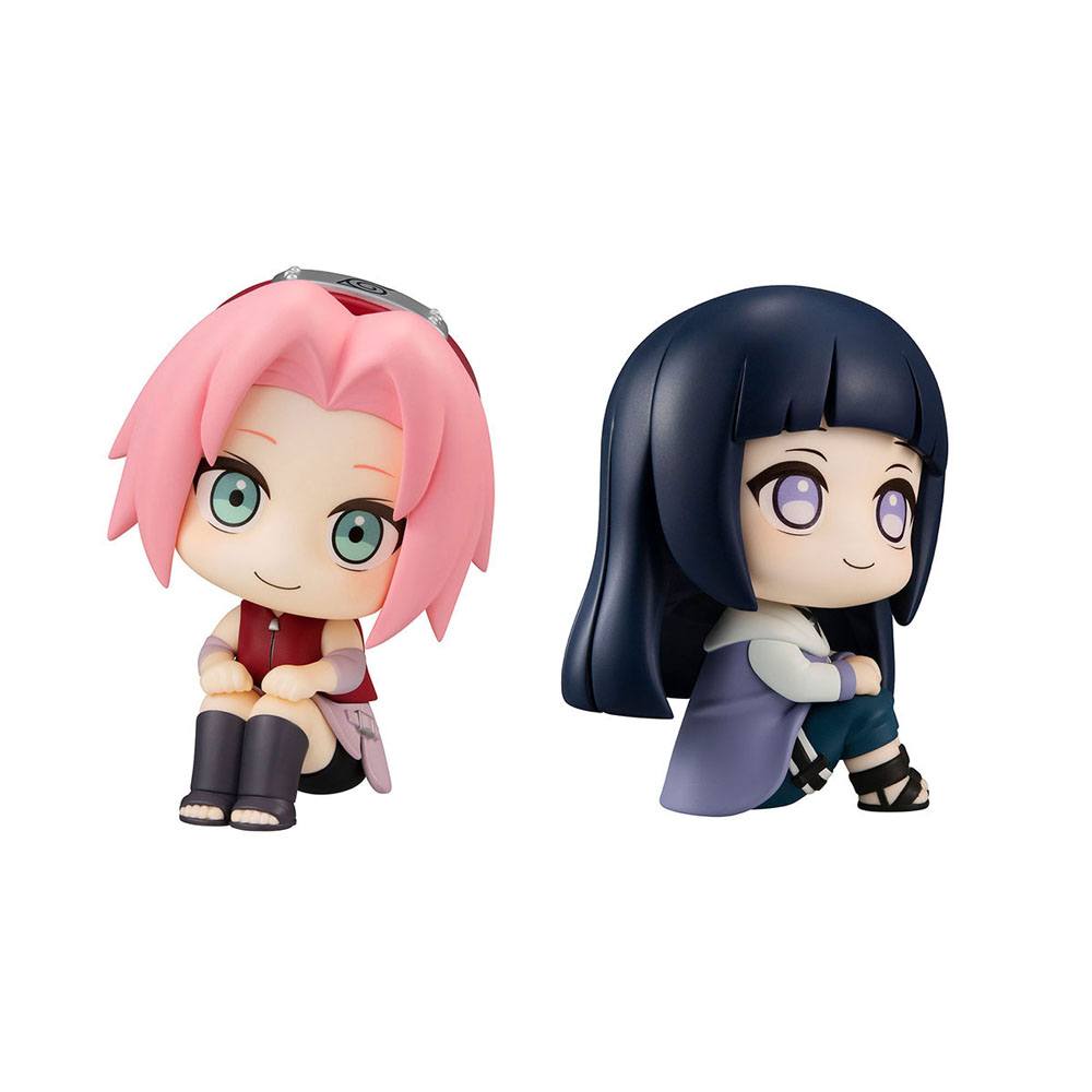 Naruto Shippuden Look Up PVC Statues Haruno Sakura & Hyuga Hinata Limited Ver. 11cm - Scale Statue - Megahouse - Hobby Figures UK