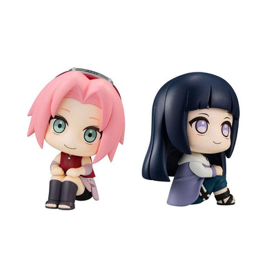Naruto Shippuden Look Up PVC Statues Haruno Sakura & Hyuga Hinata Limited Ver. 11cm - Scale Statue - Megahouse - Hobby Figures UK