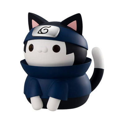 Naruto Shippuden Mega Cat Project Nyaruto! Series Reboot Trading Figure Sasuke Uchiha 10cm - Mini Figures - Megahouse - Hobby Figures UK