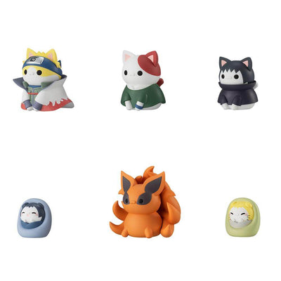 Naruto Shippuden Mega Cat Project Trading Figures Nyaruto! Once Upon A Time In Konoha Village Special Set 3cm - Mini Figures - Megahouse - Hobby Figures UK