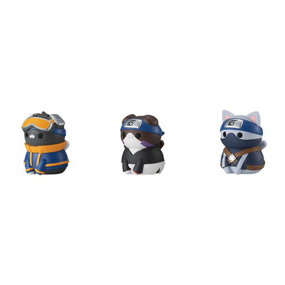 Naruto Shippuden Mega Cat Project Trading Figures Nyaruto! Once Upon A Time In Konoha Village Special Set 3cm - Mini Figures - Megahouse - Hobby Figures UK