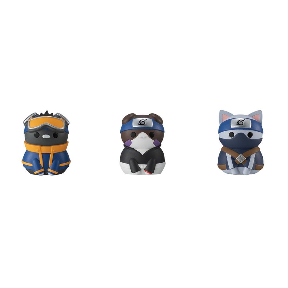 Naruto Shippuden Mega Cat Project Trading Figures Nyaruto! Once Upon A Time In Konoha Village Special Set 3cm - Mini Figures - Megahouse - Hobby Figures UK