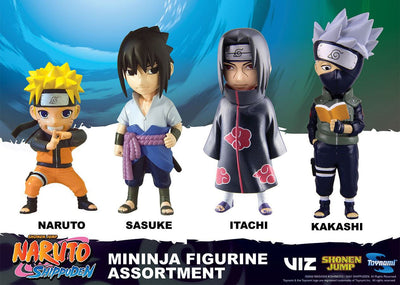 Naruto Shippuden Mininja Mini Figure Kakashi 8cm - Mini Figures - Toynami - Hobby Figures UK